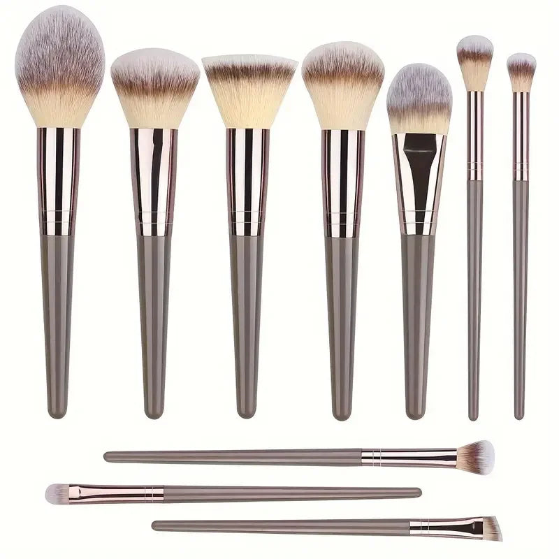 Conjunto de pincéis de maquiagem de 3-20 unidades Fundação Sombra Blush Iluminador Corretivo Macio Fofo Kabuki Escova de Mistura Ferramenta de Beleza Feminina