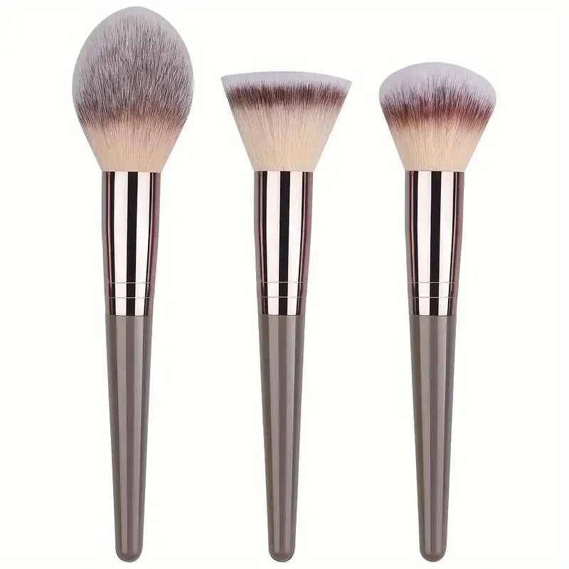 Conjunto de pincéis de maquiagem de 3-20 unidades Fundação Sombra Blush Iluminador Corretivo Macio Fofo Kabuki Escova de Mistura Ferramenta de Beleza Feminina