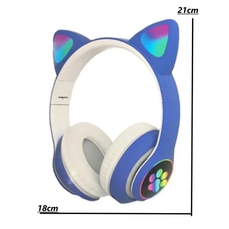 Kitten Ears Over-ear KA-910 Fone de ouvido Bluetooth de alta qualidade-SKYTUR ENVIO IMEDIATO PARA TODO O BRASIL