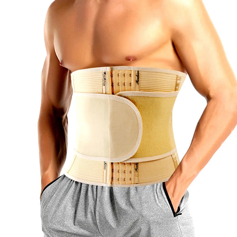 Treinador de cintura para homens Cinto esportivo Perda de peso Cintura Cincher Trimmer Barriga Banda Emagrecimento Cinturão Espartilho Ginásio Strap Wrap Body Shaper